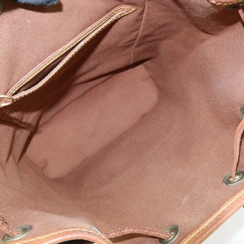 Louis Vuitton Monogram Montsouris MM Backpack Brown